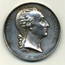 (3880) RARE Médaille Argent "