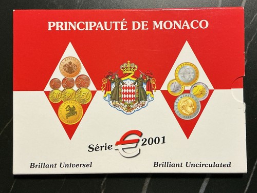 Coffret 2001 monaco fdc - 2001,