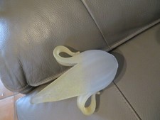 ancienne tulipe en verre pour lampe ou applique