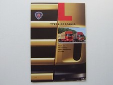 Catalogue, brochure, camion, truck, Scania type L 124 144, 1997