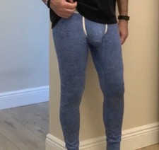 New Men's Sexy Blue Hang Free