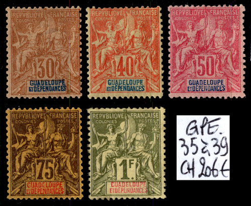 Guadeloupe série groupe - série,