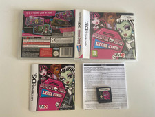 Jeu Monster High Lycée D'enfer Nintendo DS en Boite FR Complet