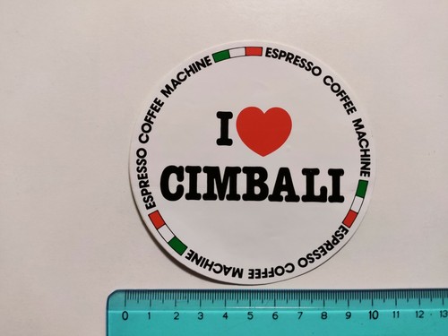 Autocollant love cimbali - autocollant, i