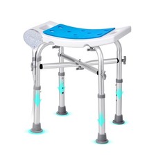 Siège de Douche Tabouret de Douche Hauteur Réglable 226,8 kg Salle de Bain