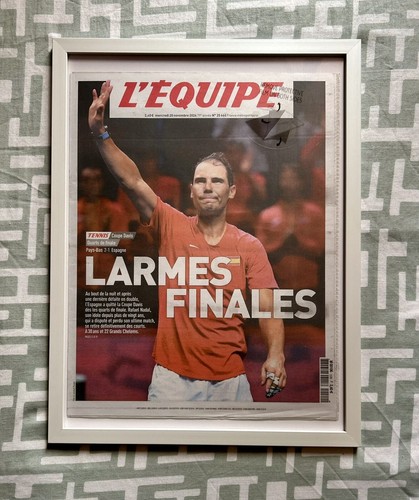 Journal equipe 2024 - l'equipe, larmes