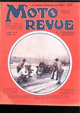 Moto Revue N 253 septembre 1928 Bilan 1927 Vindhoff Moto 3 roues militaire revue