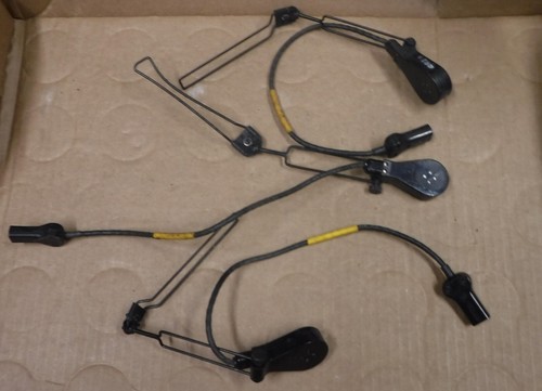 138g mic and holder lot - and, of