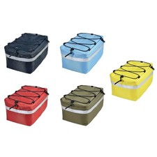 Sacoche de coffre de vélo étanche avec plusieurs options de rangement pour vé