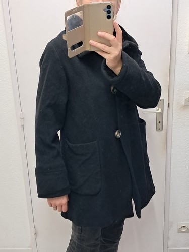 Veste manteau laine - manteau, et