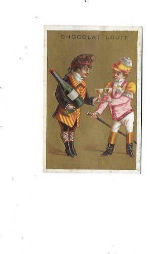Ancien chromo publicitaire fin - chromo,