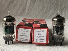6189 (ECC82, 12au7) GE matched