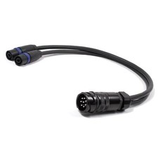 Assistant Perso. Con 8 Pôle Mâle À 2 Speakons. Van Damme Noir Series Parleur Fil