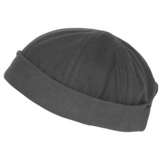 Bonnet Docker Gris en Coton