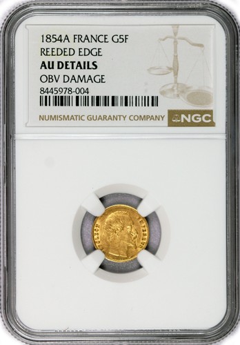 1854a g5f franc napoleon - g5f, 5