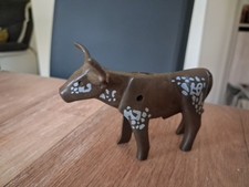PLAYMOBIL RARE VACHE LONGUES
