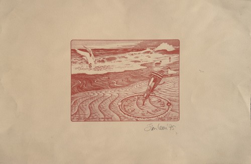 Jim leon lithographie - -,