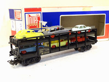 JOUEF 6540   WAGON SNCF S.T.V.A. A BOGIES TRANSPORT DE 6 AUTOS EN BOITE     HO