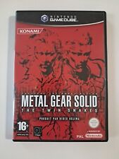 Boite VIDE Jeu Nintendo Gamecube / Metal Gear Solid The Twin Snakes PAL FR 