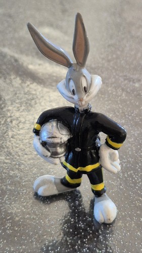 Figurine bugs bunny pompier - figurine,