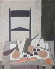 Roger BONAFÉ (1932) HsT 81x65cm Années 60 Nouvelle Ecole de Paris Jeune peinture