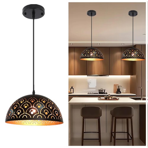 Suspension luminaire noir - noir, or