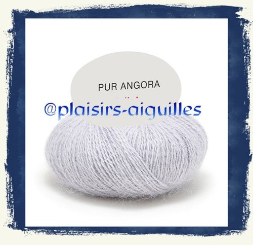 Pelotes laine pur angora - pur,