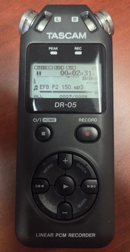 Tascam linear pcm - dr-05,