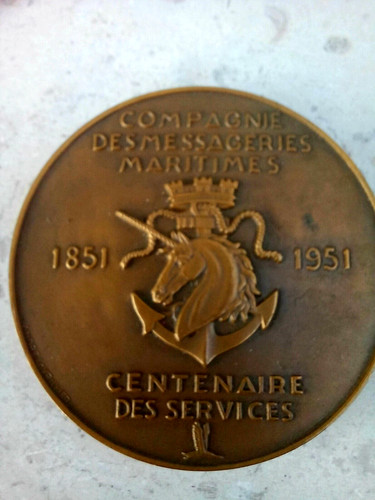 Médaille bronze messageries - ,