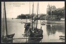 CPA Pornic, L´avant-port avec