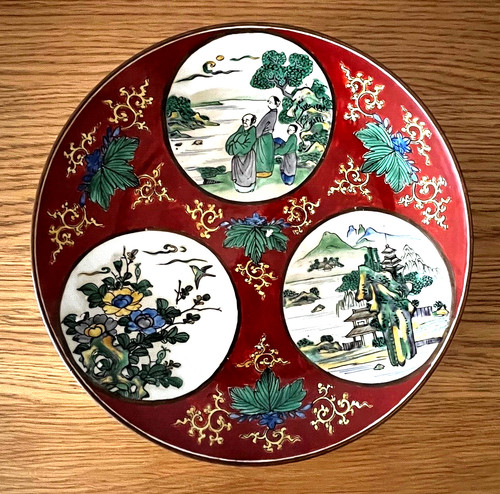 Grand plat porcelaine imari - plat,