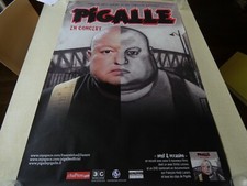 PIGALLE - Affiche originale concert Tour 70 x 100 cm