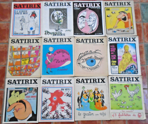 Satirix 1971 numéros - satirix, 12