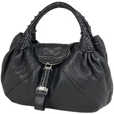 FENDI Spy Bag Zucca Black