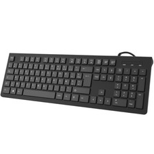 Clavier Ordinateur Clavier Filaire AZERTY Français Clavier USB Plug Play Touc...