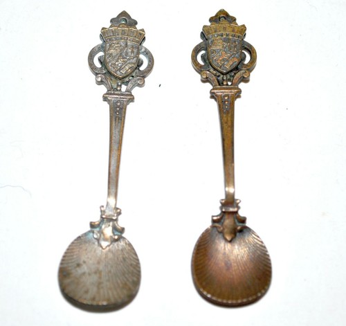 Lot cuillères sel en - 2, à