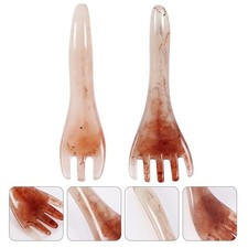 2 Pcs Brosse Massage La Tête