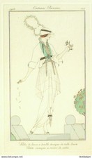 Gravure Mode Costume Parisien