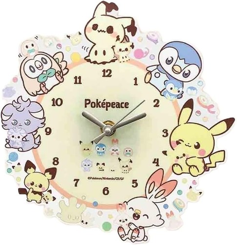 Pokémon acrylique horloge - pokémon,