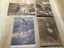 LOT DE 4 CARTES POSTALES