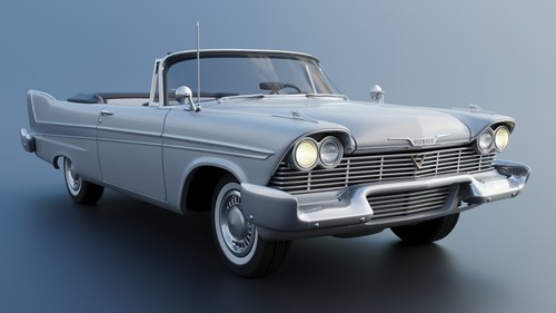 Printed plymouth belvedere - plymouth,