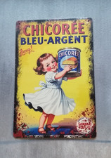 Plaque métal vintage