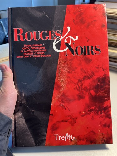 Gemmologie rouges et noirs - et,