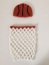 Crochet Basketball Outfit Baby