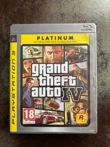 Jeu ps3 gta avec le - iv,