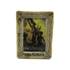 Fève de collection  de la série LES TABLEAUX DE MAITRE _ DELACROIX