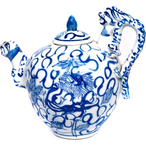 Chinois bleu blanc - bleu,