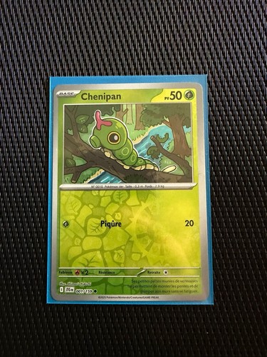 Carte pokemon chenipan 001 159 - chenipan, 001/159