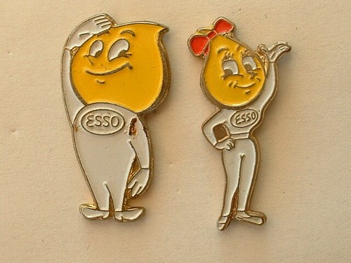 Pin goutte huile esso - 2, pin´s