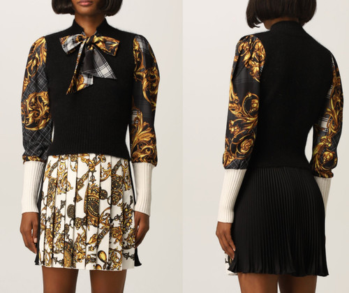 écharpe versace jeans couture - versace,